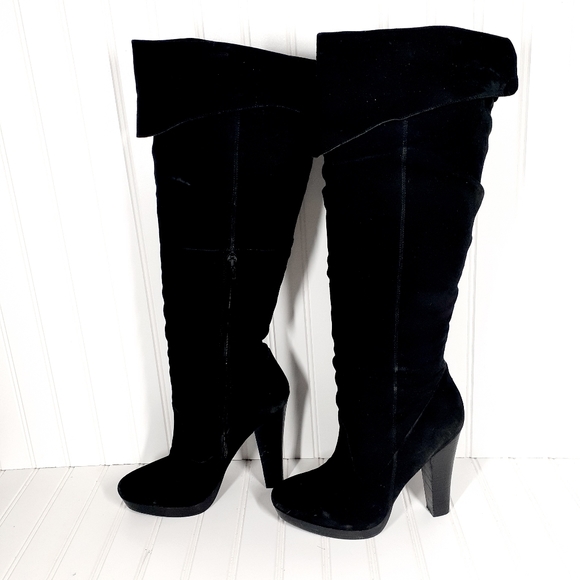 Jessica Simpson Shoes Jessica Simpson Tulip Black Suede Leather